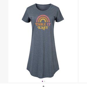 Cute casual T-shirt dress